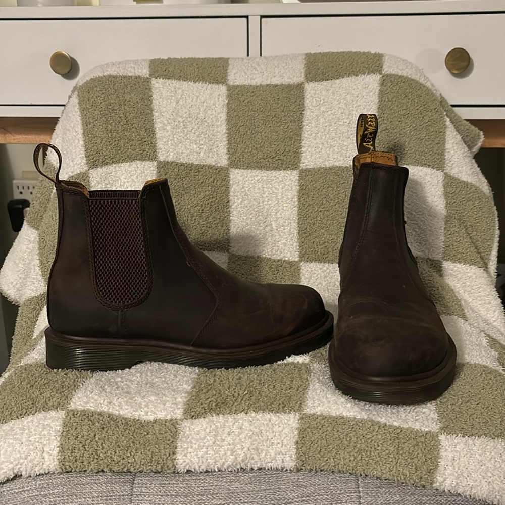 Brown Dr. Martens - Slight Wear